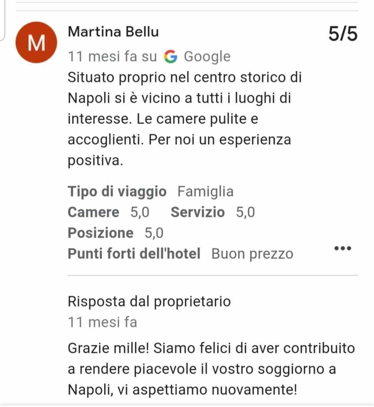 Napoli Segreta Bed & Breakfast Exterior photo