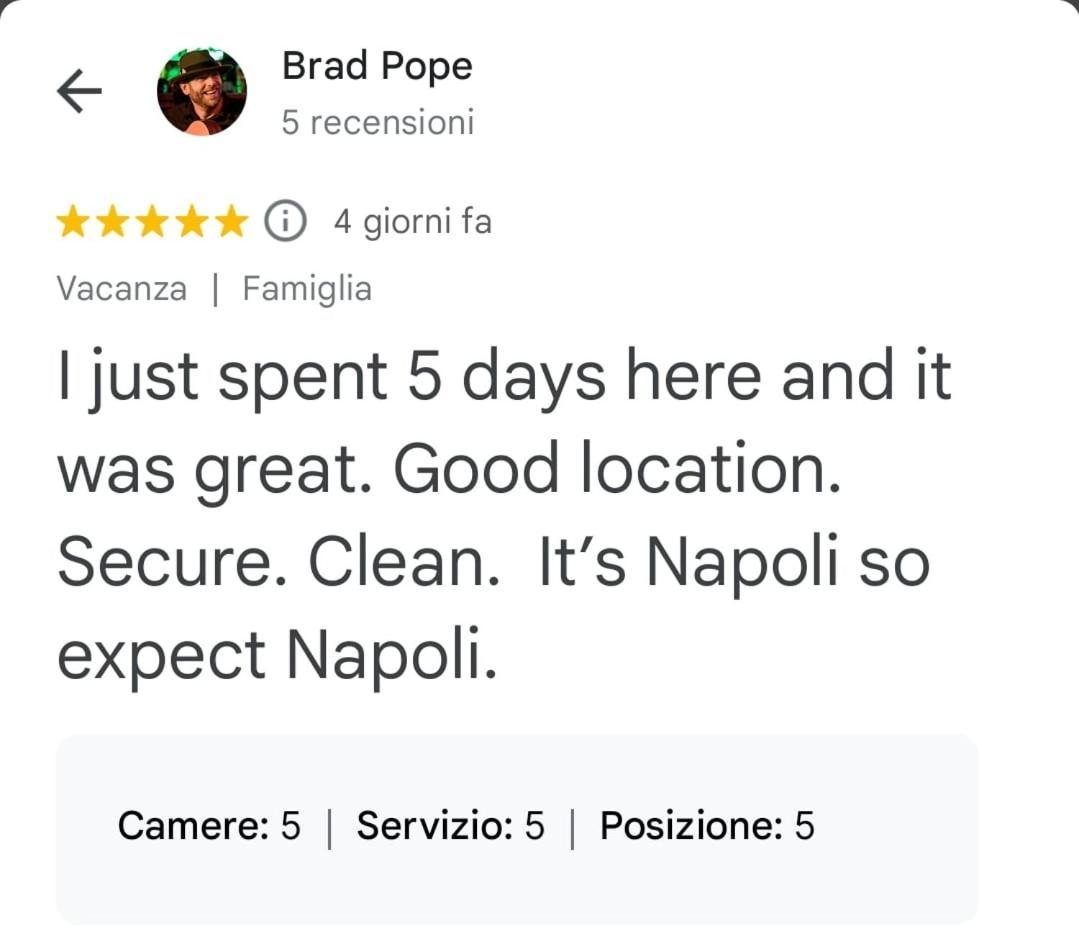 Napoli Segreta Bed & Breakfast Exterior photo